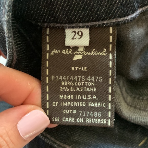 7 for all Mankind high waisted bootcut jeans sz. 29 - Picture 7 of 7